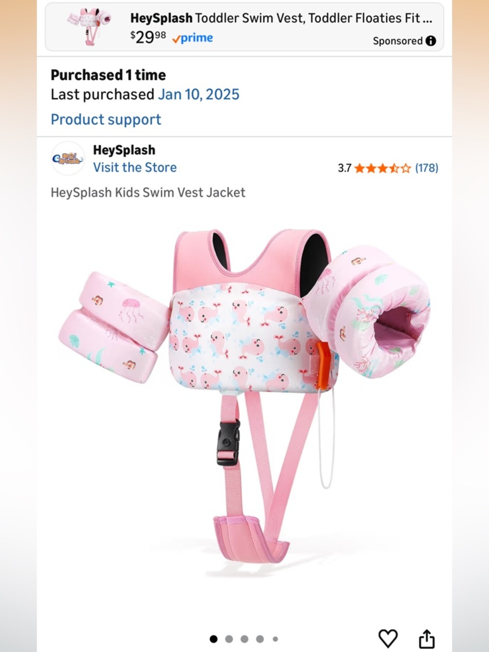 Kid’s Life Vest